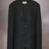 Blazer din lână Mohair Maison Margiela