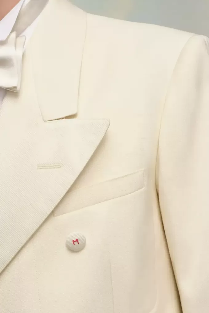 Blazer din mătase Mohair Maison Margiela Blazer din mătase Mohair Maison Margiela