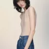Body fără mâneci din jerseu tehnic Body fără mâneci din jerseu tehnic