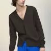 Cardigan din lână cu plasture în cot Cardigan din lână cu plasture în cot