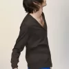 Cardigan din lână cu plasture în cot Cardigan din lână cu plasture în cot
