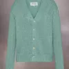 Cardigan din tricot din cânepă pentru grădinărit Cardigan din tricot din cânepă pentru grădinărit