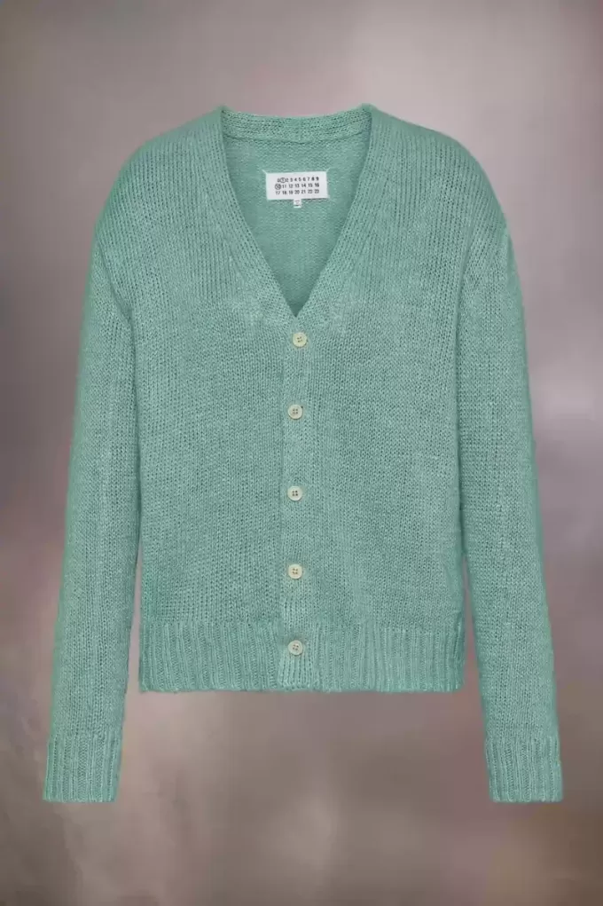 Cardigan din tricot din cânepă pentru grădinărit Cardigan din tricot din cânepă pentru grădinărit
