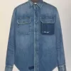 Cămașă din blugi Maison Margiela Cămașă din blugi Maison Margiela