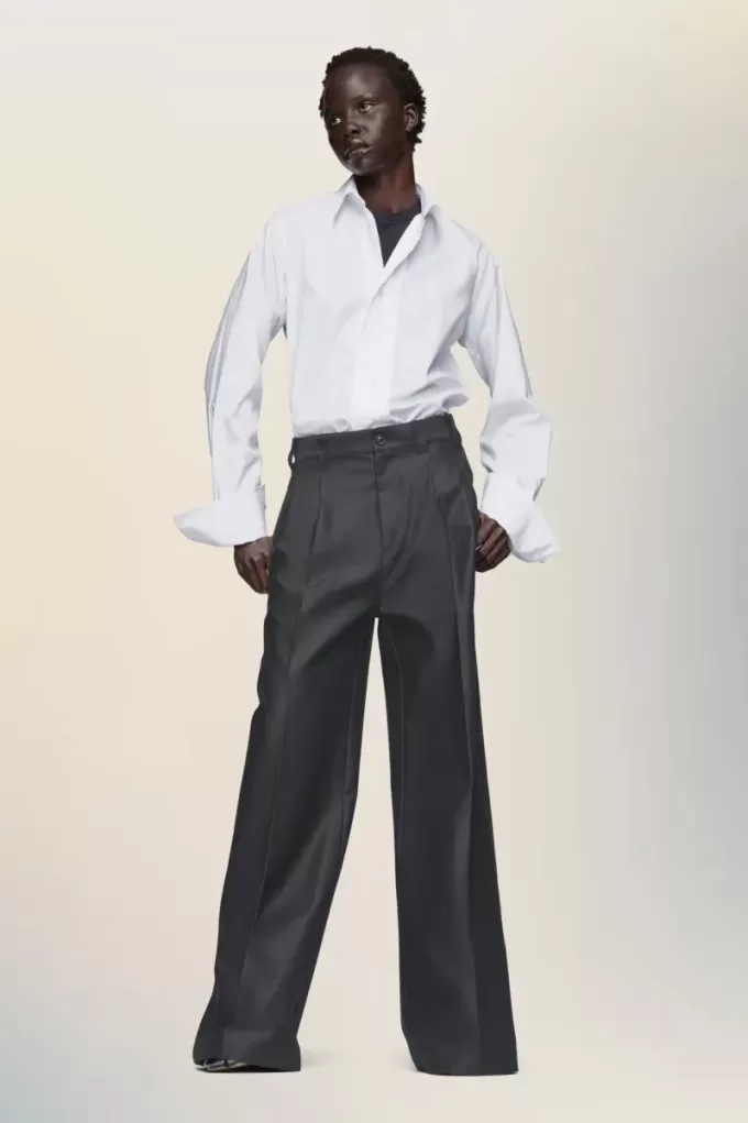 Cămașă din bumbac Maison Margiela Cămașă din bumbac Maison Margiela