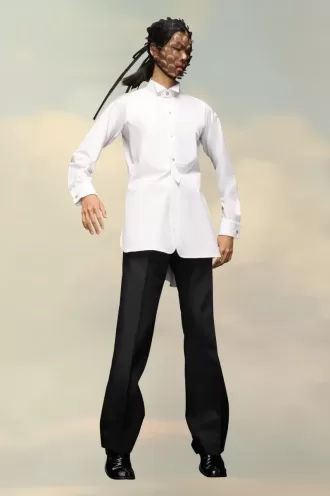 Cămașă din poplin de bumbac Maison Margiela