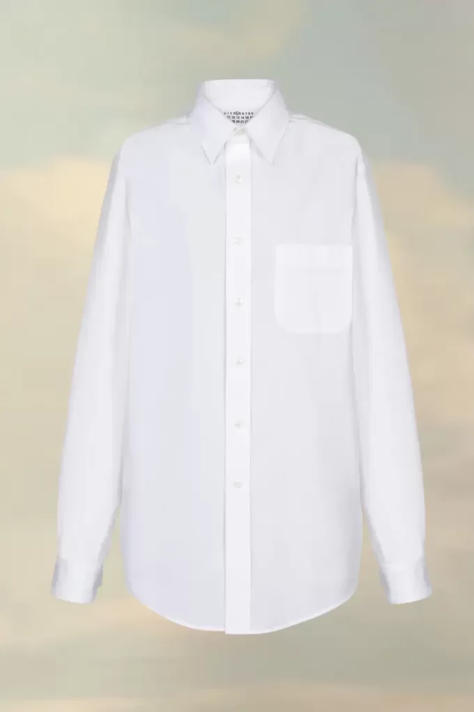 Cămașă din poplin din bumbac ecologic Cămașă din poplin din bumbac ecologic