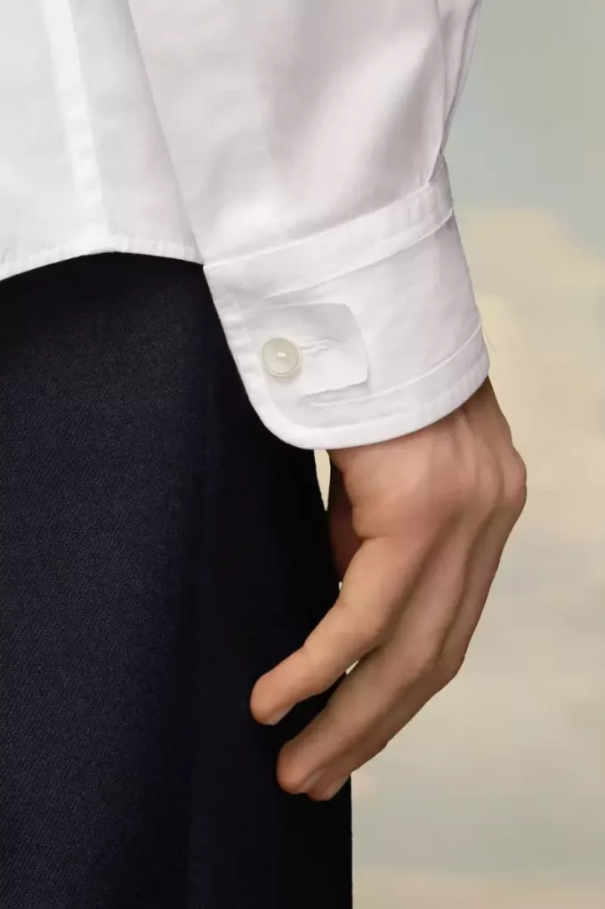 Cămașă din poplin din bumbac ecologic Cămașă din poplin din bumbac ecologic