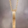 Colier inel Maison Margiela Logo Colier inel Maison Margiela Logo