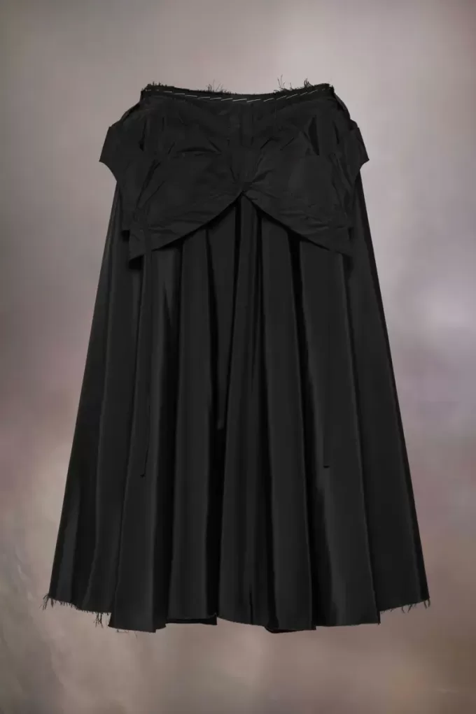 Fusta Midi din tafta Maison Margiela Fusta Midi din tafta Maison Margiela