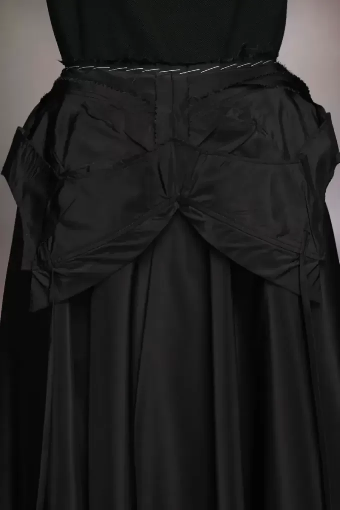 Fusta Midi din tafta Maison Margiela Fusta Midi din tafta Maison Margiela