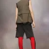 Geacă din lână fără mâneci Geacă din lână fără mâneci