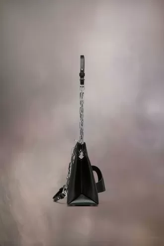 Geantă clutch de umăr smulsă medie