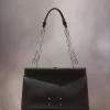 Geantă clutch de umăr smulsă medie Geantă clutch de umăr smulsă medie