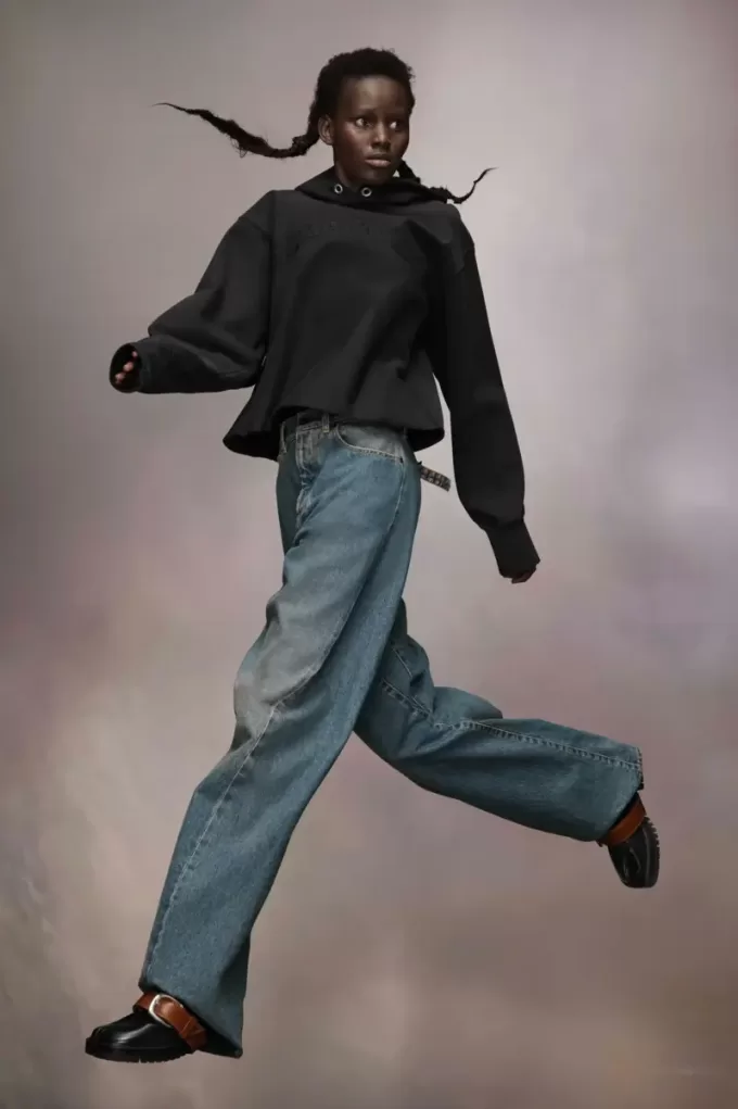 Hanocă fermă din fleece Maison Margiela Hanocă fermă din fleece Maison Margiela