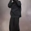 Hanorac cu glugă cu logo invers Hanorac cu glugă cu logo invers