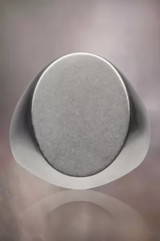 Inel chevalier oval Maison Margiela