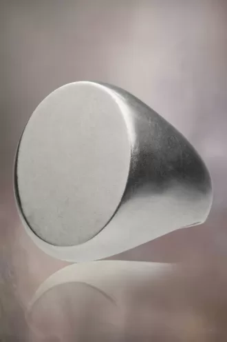 Inel chevalier oval Maison Margiela