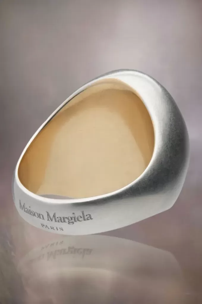 Inel chevalier oval Maison Margiela Inel chevalier oval Maison Margiela