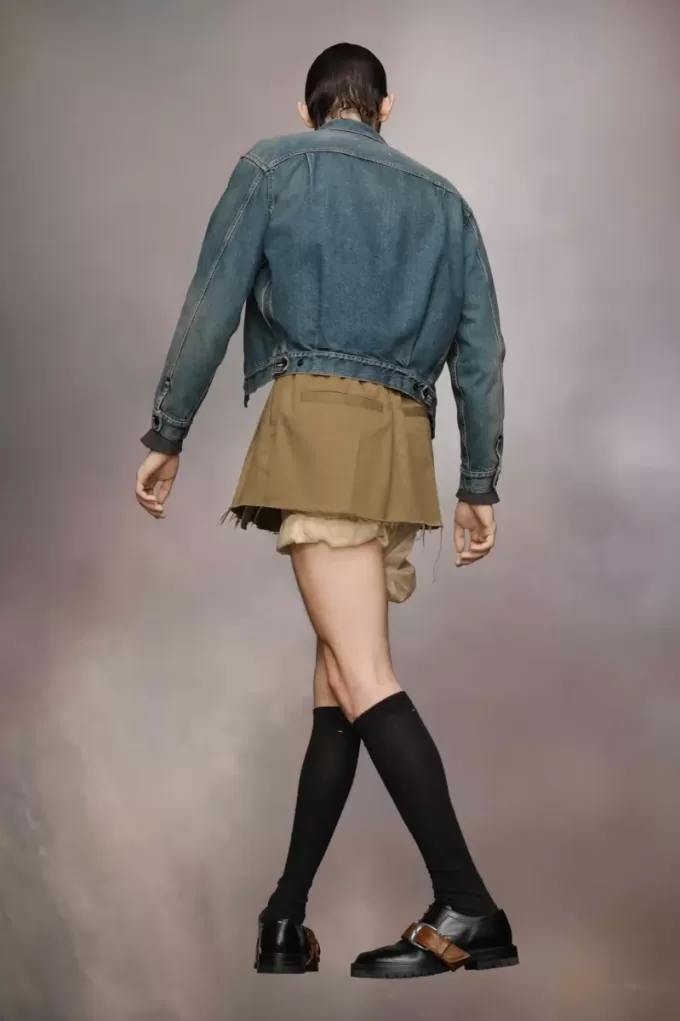 Jachetă de blugi Maison Margiela Jachetă de blugi Maison Margiela