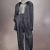 Jachetă de costum din lână mohair Jachetă de costum din lână mohair