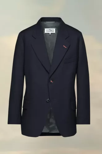 Jachetă din lână în schemă