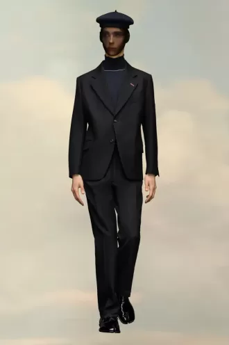 Jachetă din lână în schemă