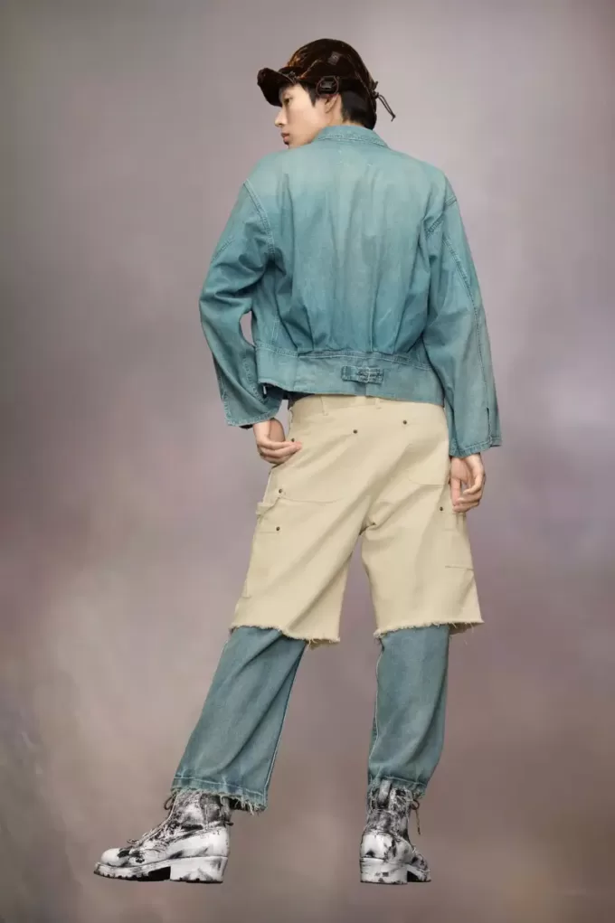 Jacheta caban Maison Margiela denim Jacheta caban Maison Margiela denim