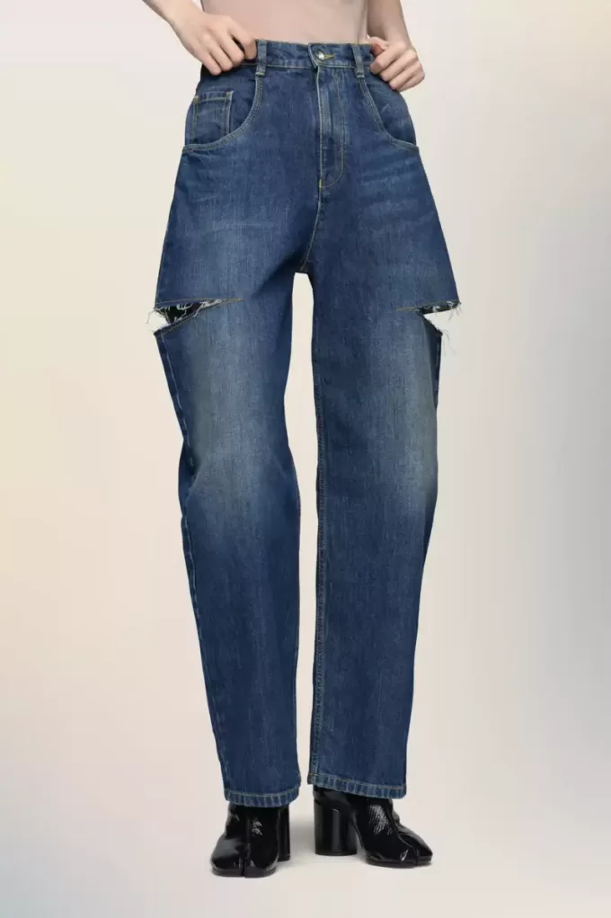 Maison Margiela Blugi decupați Maison Margiela Blugi decupați