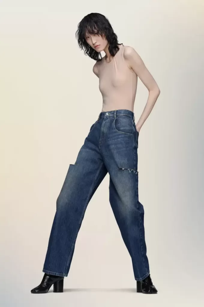Maison Margiela Blugi decupați Maison Margiela Blugi decupați