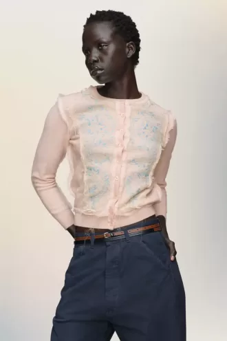 Maison Margiela Cardigan din tricot