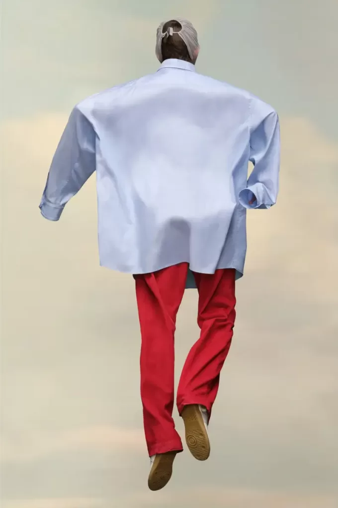 Maison Margiela Cămașă din poplin de bumbac Maison Margiela Cămașă din poplin de bumbac