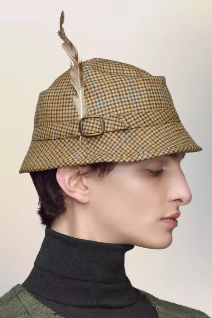 Maison Margiela Feather trilby