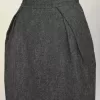 Maison Margiela Fusta midi din lana Maison Margiela Fusta midi din lana