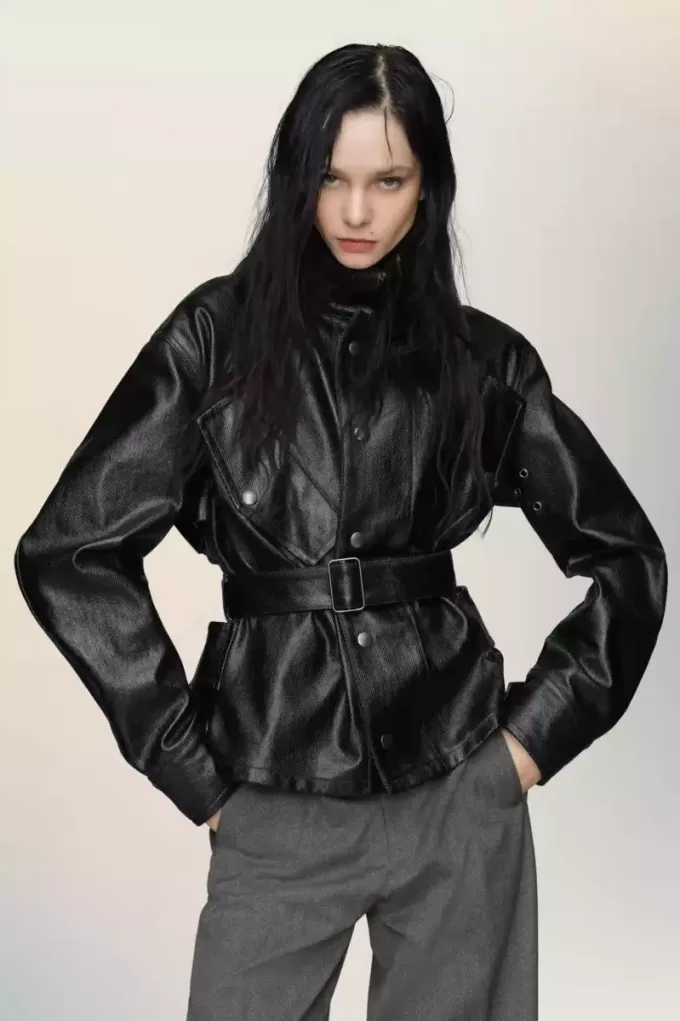 Maison Margiela Geaca cu curea Maison Margiela Geaca cu curea