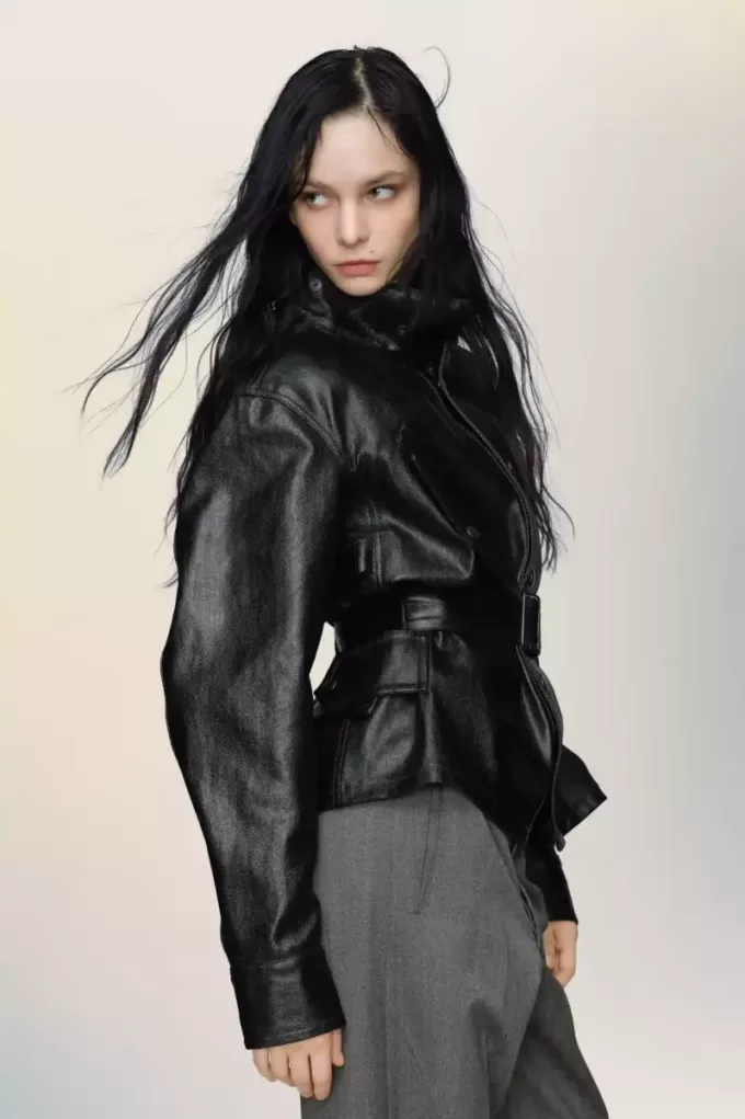 Maison Margiela Geaca cu curea Maison Margiela Geaca cu curea
