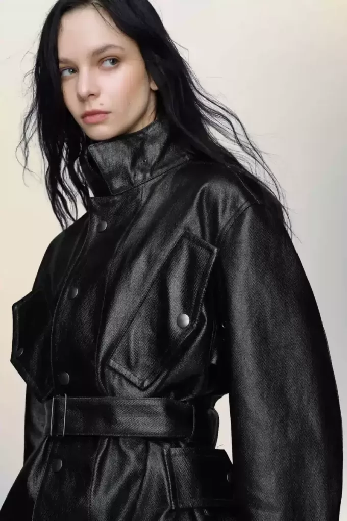 Maison Margiela Geaca cu curea Maison Margiela Geaca cu curea