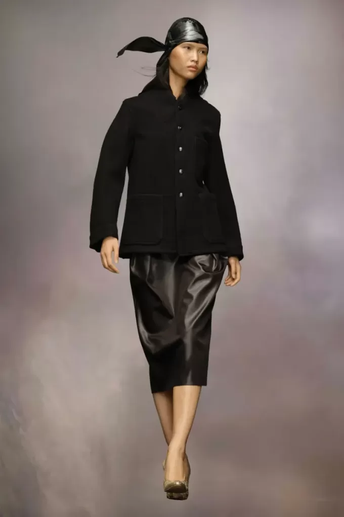 Maison Margiela Geaca moale din lana Maison Margiela Geaca moale din lana