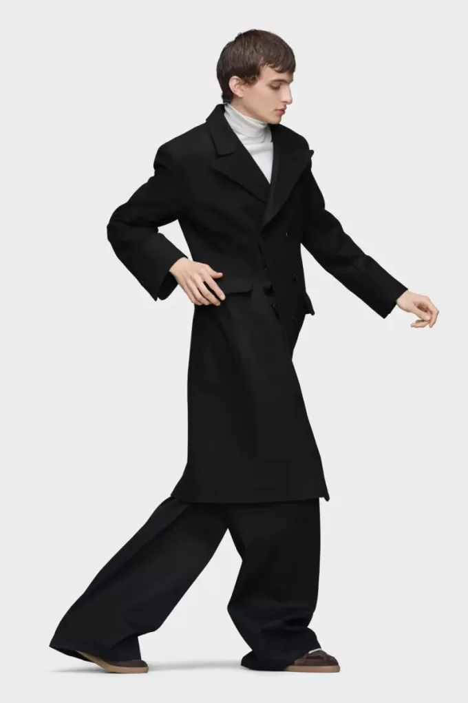 Maison Margiela Palton din lana Maison Margiela Palton din lana
