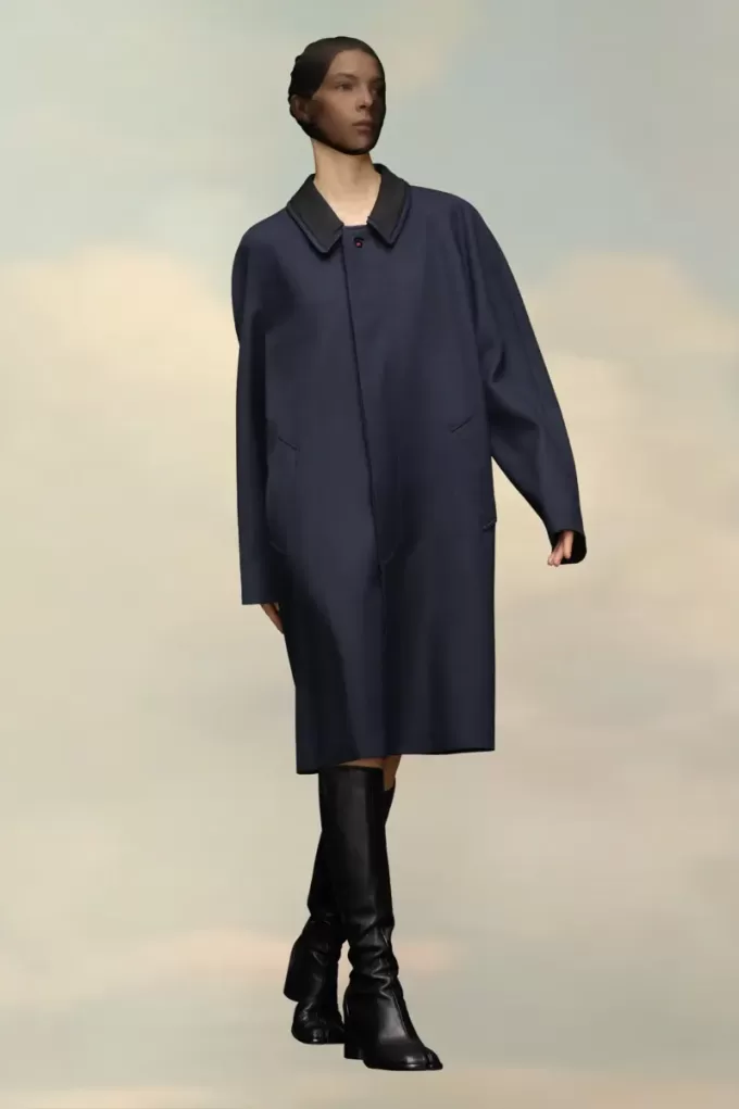 Maison Margiela Palton din vascoza din lana Maison Margiela Palton din vascoza din lana