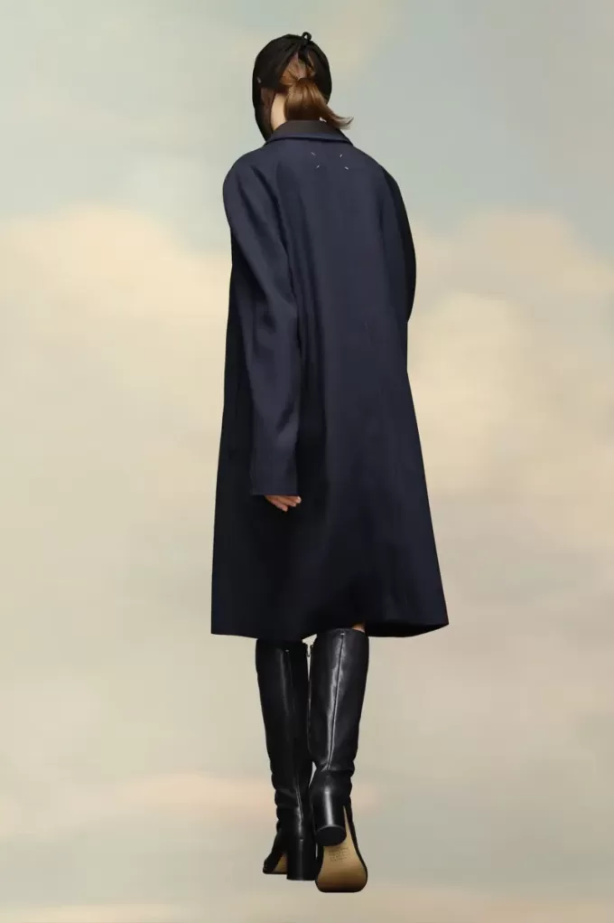 Maison Margiela Palton din vascoza din lana Maison Margiela Palton din vascoza din lana