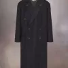 Maison Margiela Palton lung țesut Maison Margiela Palton lung țesut