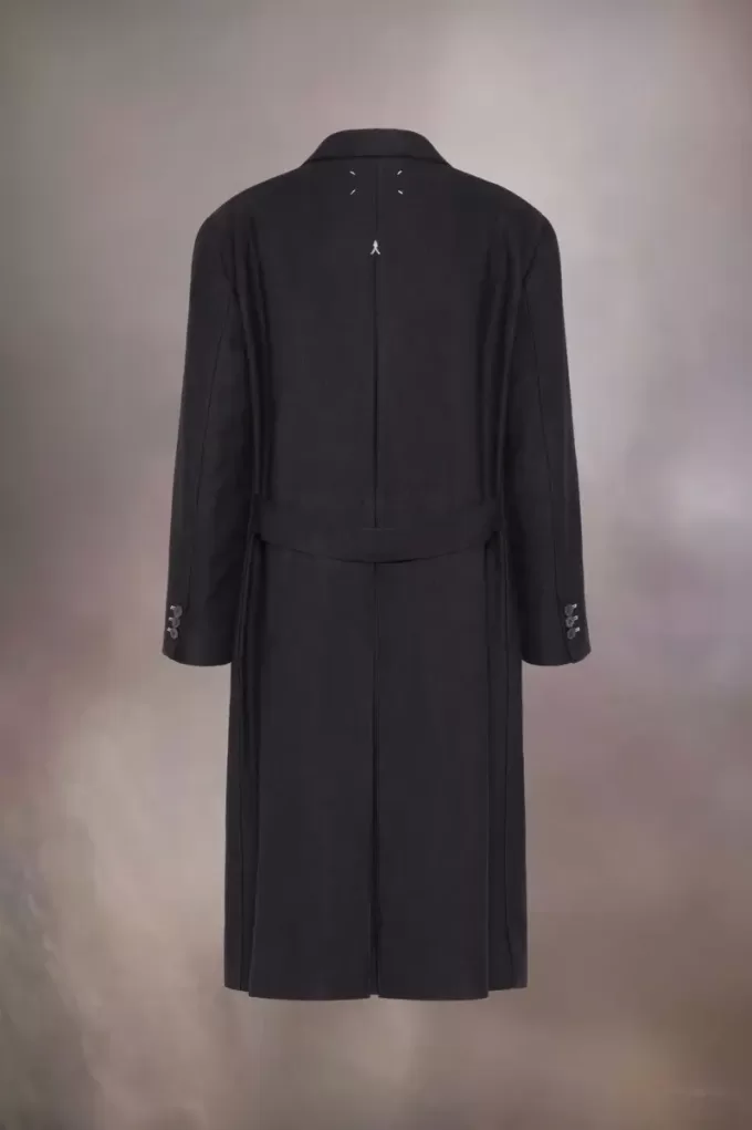 Maison Margiela Palton lung țesut Maison Margiela Palton lung țesut