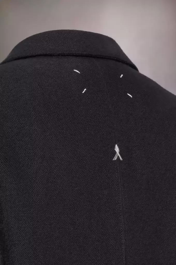 Maison Margiela Palton lung țesut Maison Margiela Palton lung țesut