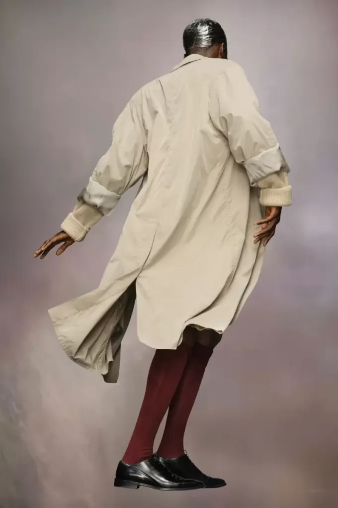 Maison Margiela Palton piersic Maison Margiela Palton piersic