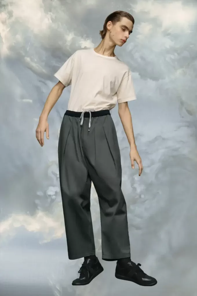 Maison Margiela Pantaloni din bumbac Maison Margiela Pantaloni din bumbac