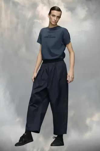 Maison Margiela Pantaloni din bumbac