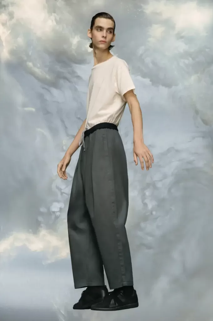 Maison Margiela Pantaloni din bumbac Maison Margiela Pantaloni din bumbac