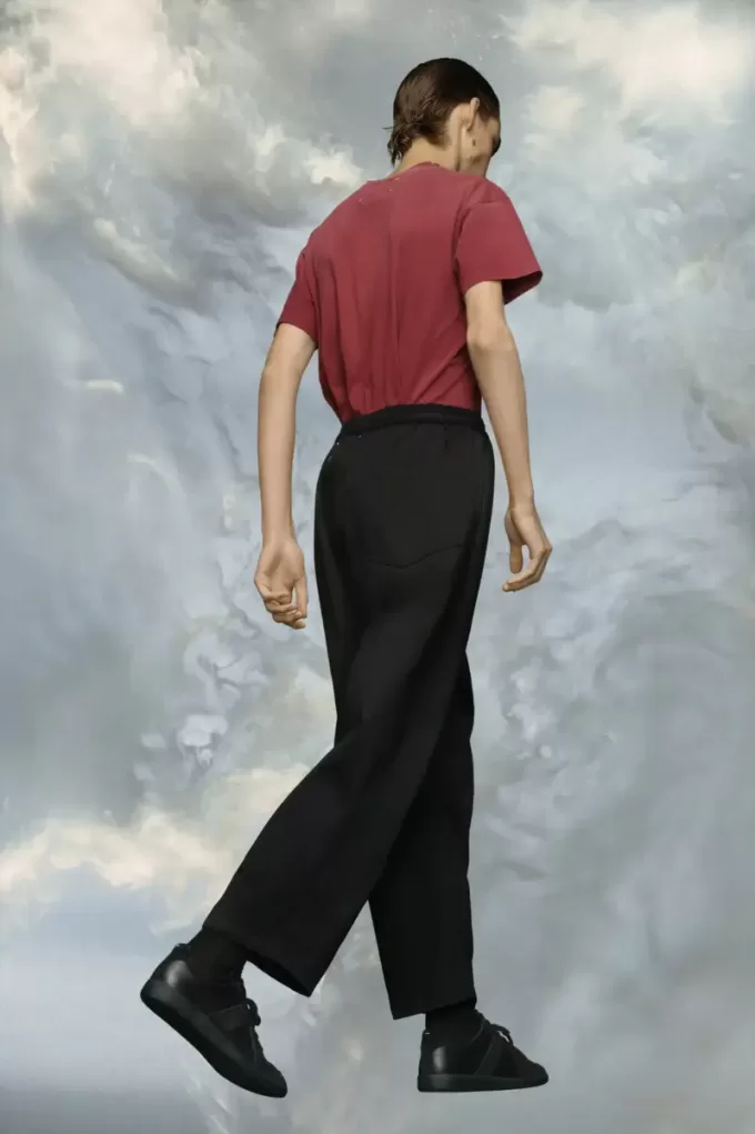Maison Margiela Pantaloni din bumbac Maison Margiela Pantaloni din bumbac