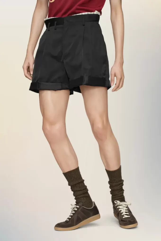 Maison Margiela Pantaloni scurți croiți Maison Margiela Pantaloni scurți croiți